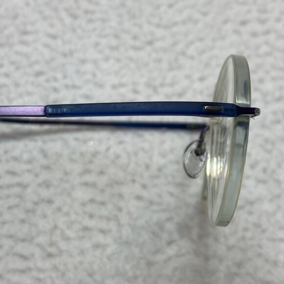 Silhouette Eyeglasses 5540/CF-45 Titan Dynamics Contour 48/19/135 Navy Blue - Picture 2 of 12